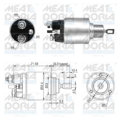 Solenoid Switch, starter